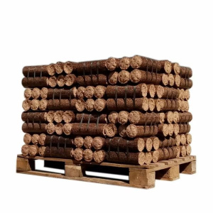 Drewno densyfikowane, polana nocna – paleta 480 kg