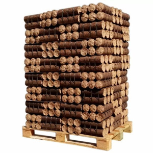 Drewno densyfikowane, polana nocna – paleta 960 kg
