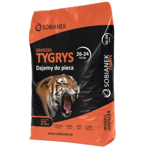 Ekogroszek tygrys 26-24 mj/kg- 1000 kg